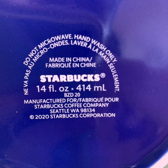 Starbucks 2020 14 oz Bunny Rabbit Tropical Hawaiian Flower Mug - Picture 6 of 6